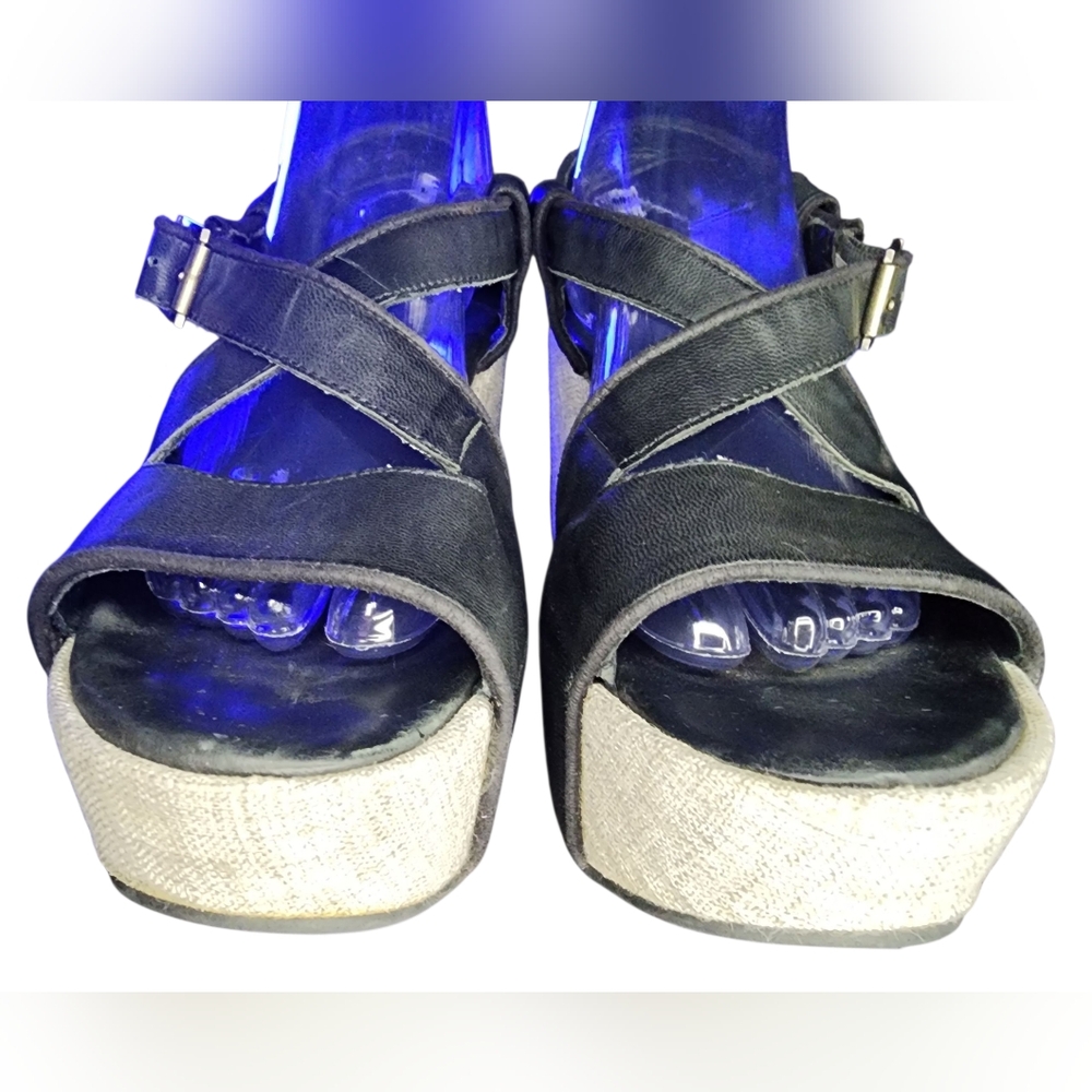 Antelope Platform Wedge Sandals, Womens 40 EU (9-9.5 US) - Picture 3 of 10